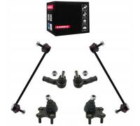 Aste di accoppiamento + teste tiranti + giunti di supporto set VW Polo V Ibiz...