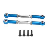 Aste di collegamento del braccio di sospensione in lega di alluminio per auto HIMOTO E10MTL E10MT E10BP 1/10 RC (33206B blu)