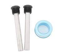 Aste di Ricambio per Anodo di Magnesio Filettato NPT da 1/2 Pollice per Camper, 2 Pezzi di Ricambio per Scaldabagno per unità di Acqua Calda