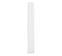 Aste di saldatura in plastica, 10 pezzi, 250 mm, multi materiale, in ABS, PP, PVC, PE, kit di riparazione auto per tubi del serbatoio con guscio incrinato (bianco (PP))