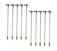Aste di supporto per piante da appartamento | 10 pali di supporto per peonie, coltivazione all'aperto, per ortaggi, rose, pomodori, gigli, Phalaenopsis, bonsai, serra