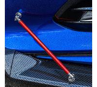 Aste di supporto universali regolabili per splitter del paraurti anteriore e posteriore, accessori decorativi per auto, set di aste di supporto in lega di alluminio per splitter del paraurti e spoiler