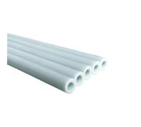 Aste elastiche in fibra di vetro bianche da 2 pezzi da 500 mm - Tubi rigidi leggeri for razzi, veicoli spaziali e contenitori ad alta pressione(25x19x500mm)