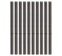 Aste filettate in acciaio inossidabile, barra filettata durevole da 0,7 mm, resistente all'usura - Elevata durezza, elevata resistenza alla torsione, uso industriale e meccanico (4808-0004-0060)