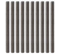 Aste filettate in acciaio inossidabile, barra filettata durevole da 0,7 mm, resistente all'usura - Elevata durezza, elevata resistenza alla torsione, uso industriale e meccanico (4808-0004-0050)