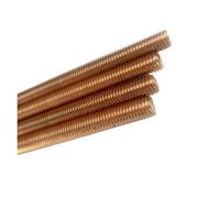 Aste for borchie con barra metrica filettata in rame da 1 pz(M8x200mm 1pcs)