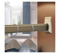 Aste per appendere il guardaroba, Asta for armadio for appendere i vestiti, lunghezza 15, 25, 35, 45, 55 pollici - Aste for armadio in metallo con striscia antiscivolo silenziosa(22in/55.8cm)