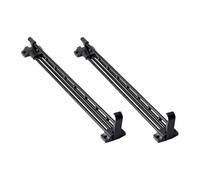 Aste per armadio estraibili regolabili 2 pezzi migliorano l'organizzazione nel t