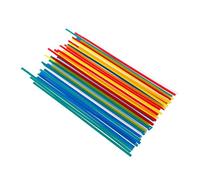 Aste per elettrodi di saldatura a bastone 50 pz/set di aste di saldatura in plastica bastoncini di saldatura in PP per strumento di riparazione saldatore Asta di saldatura da 20 cm