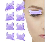 Aste per permanente, aste per sollevamento ciglia | 4 paia di cuscinetti per la permanente delle ciglia in silicone stile orso | Aste riutilizzabili per sollevamento ciglia morbide, cuscinetto per pie