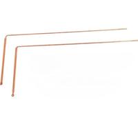 Aste per Radiestesia Professionali, Aste Radiestesia Zahorí Rod Rame per Geobiologia, Aste Radiestesia con Manico