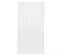 Aste per saldatura in alluminio, 2,0 mm, 330 mm, confezione da 10 pezzi, bassa brasatura per leghe di alluminio, nessun flusso necessario, alta termica (0,6 mm x 330 mm, 20 pezzi)