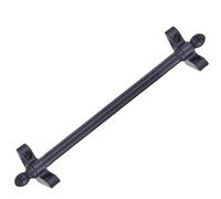 Aste per scale in ottone nero per tappeti runner set di barre fisse durevoli per una facile installazione e sicuro tappeto tenere elegante accessorio decorativo per la casa
