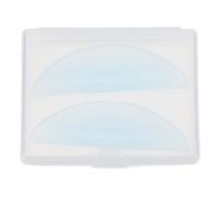 Aste per sollevamento ciglia, piegaciglia per piegaciglia Cuscinetti morbidi in silicone riutilizzabili glitterati per uso domestico Saloni di bellezza con scatola portaoggetti Blu (S)