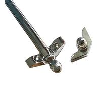 Aste Per Tappeti Scale Antiscivolo,Accessori Per Fissaggio Tappeti Scale,Facili Da Installare Per Scale Domestiche,Barra Per Tappeti Di Supporto Per Scales(5 pcs,102cm(40in))