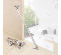 Aste pieghevoli in acciaio inox per armadio e porta, meccanismo di supporto 2PCS per un facile utilizzo