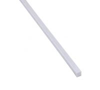 Aste quadrate in plastica ABS Bastoncini Artigianali Bianchi da 50 cm