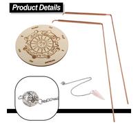 Aste rabdomanti conduttive in rame per trovare oggetti smarriti e terapia energe