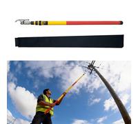 Aste telescopiche Isolate, Ganci isolati ad Alta Tensione, con Ganci ad Angolo Regolabile, aste telescopiche Professionali Isolate ad Alta Tensione, Adatte per lavori di Sicurezza elettrica