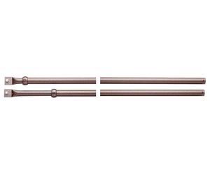 ASTE TONDE PER SERRATURE TRIPLICI MOTTURA SERIE 93140 REGOLABILI DA 160 270 CM