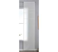 Astek Tenda a pannello semitrasparente con binario di pannello, altezza x larghezza 245 x 60 cm, motivo a catena, traslucido, struttura elegante 202450P
