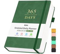 Asten Pianificatore, agenda giornaliera non datata con lista delle cose da fare, planner a 365 giorni per adulti ADHD, agenda per, agenda oraria per impostazione obiettivi, pianificatore di