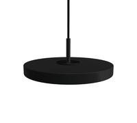 Asteria Micro Lampadario Con Dimmer Nero/ Parte Superiore Nero