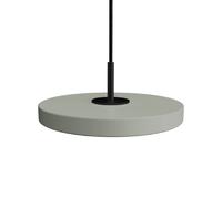 Asteria Micro Lampadario con Paralume Dimmer Oliva/parte Superiore Nero