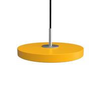 Asteria Micro Lampadario Giallo zafferano/Parte Superiore in Acciaio