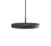 Asteria Plus Mini Lampadario Grigio Antracite/ Nero