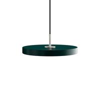 Asteria Plus Mini Lampadario Verde Foresta/Acciaio