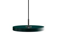 Asteria Plus Mini Lampadario Verde Foresta/ Nero