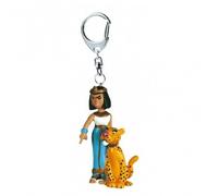 Asterix - Cleopatra Con Leopardo - Portachiavi