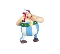 Asterix - Figura Obelix Con Mazzo di Fiori