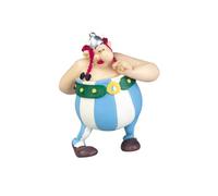 Asterix - Figura Obelix Con Mazzo di Fiori