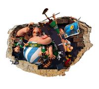 ASTERIX & OBELIX - Adesivo murale parete 3D wall sticker camera bimbi