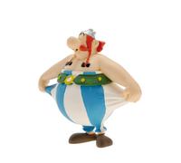 Figura - Asterix: Plastoy - Mini Figure Obelix Che Si Tiene I Pantaloni Altez...