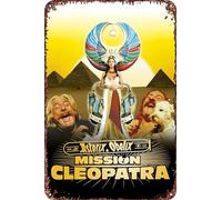 Asterix & Obelix, poster del film Mission Cleopatra, divertente targa in metallo, decorazione da parete per la casa, 20,3 x 30,5 cm