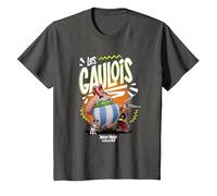 Asterix & Obelix The Heroic Gauls Maglietta, Bambini, Asfalto, 8 Anni