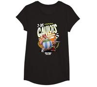 Asterix & Obelix The Heroic Gauls Maglietta, Ragazze, Nero, S