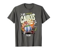 Asterix & Obelix The Heroic Gauls Maglietta, Uomo, Asfalto, 5XL