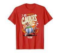 Asterix & Obelix The Heroic Gauls Maglietta, Uomo, Rosso, S