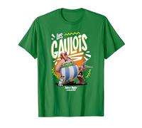 Asterix & Obelix The Heroic Gauls Maglietta, Uomo, Verde Mela, S