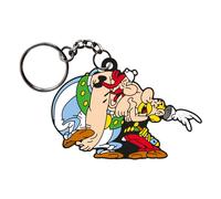 Asterix Portachiavi Asterix & Obelix Laughing 9 Cm Plastoy