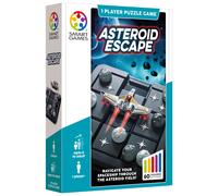 Smart Games - Asteroid Escape, Puzzle Game with 60 Challenges, 8+ Years, 24x17x4