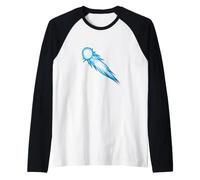 Asteroide - Meteorite - Cometa - Spazio Maglia con Maniche Raglan