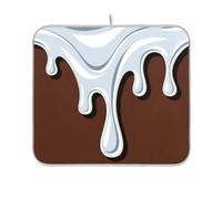 Asthetic Art Tappetino colorato per asciugare i piatti da cucina, piano di lavoro, decorazione, scolapiatti, 40,6 x 45,7 cm