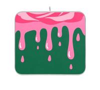 Asthetic Art Tappetino colorato per asciugare i piatti della cucina tappetino decorativo sotto lo scolapiatti assorbente tappetino da cucina 16 x 18