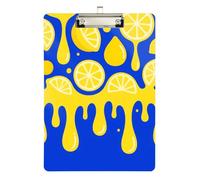 Asthetic Blue Yellow Drop Lavoro Appunti Hard Board per Classroom Forniture per Insegnanti Scuola Superiore Dimensioni 9 x 12