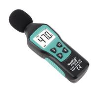 Astibym Fonometro Portatile Gamma da 30 a 130 DB Precisione ± 1,5 DB | Misuratore di Decibel, Alloggiamento in ABS, Intervallo da 30 a 130 DB, Controlli Interni Ed Esterni, Uso nel Traffico in